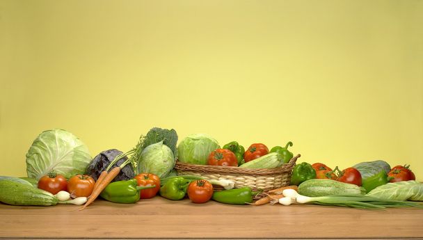 mix of fresh vegetables - Zdjęcie, obraz