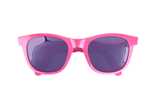 Gafas de sol rosadas aisladas en blanco
 - Foto, Imagen