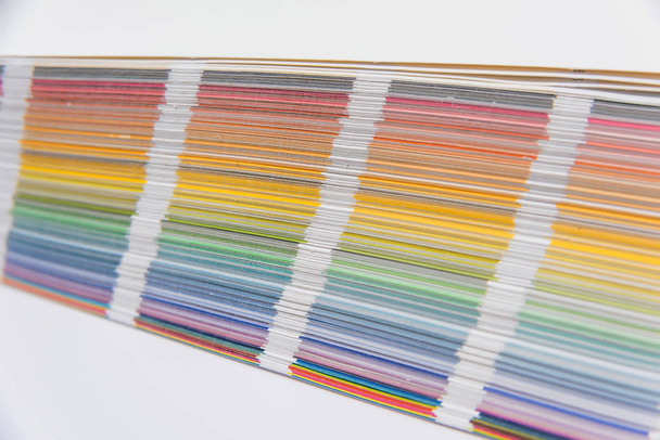 Color palette. Selection of colors. Tinting building materials. DIY repair and design. - Photo, Image