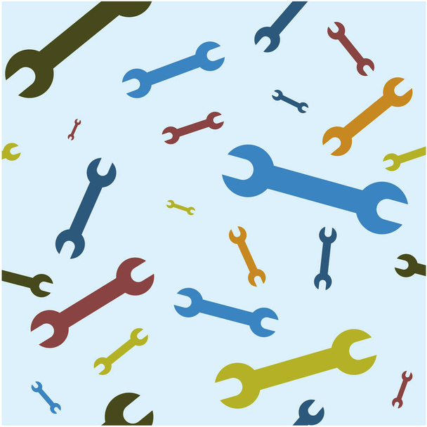 wrenches texture - Vector, Image