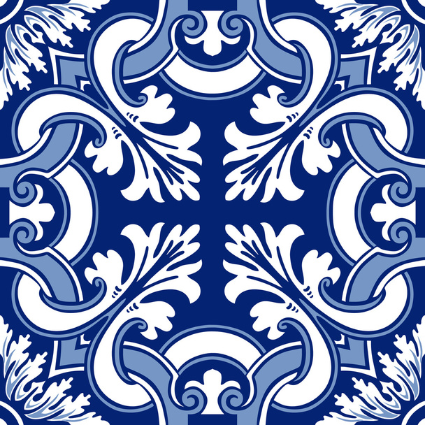 Безшовна барвиста декоративна плитка
 - Вектор, зображення