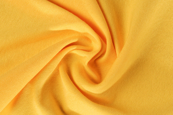 tessuto giallo accartocciato
 - Foto, immagini