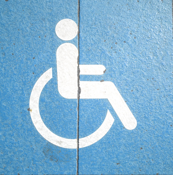 segnaletica stradale per disabili in sedia a rotelle
 - Foto, immagini