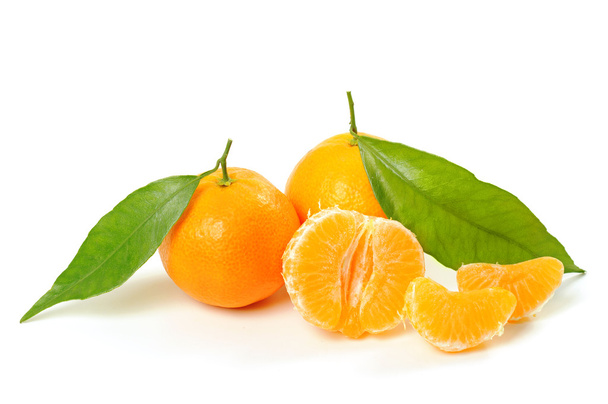 Tangerine isolated - 写真・画像