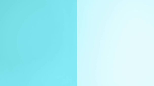 Aqua blue color background. Turquoise mint color. Abstracts gradient background like an open book - Photo, Image