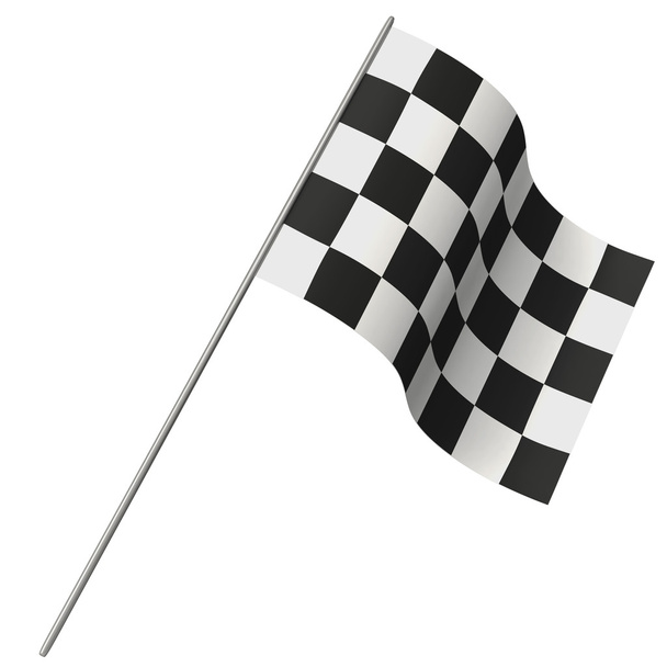 Nyertesek kockás zászló - Fotó, kép