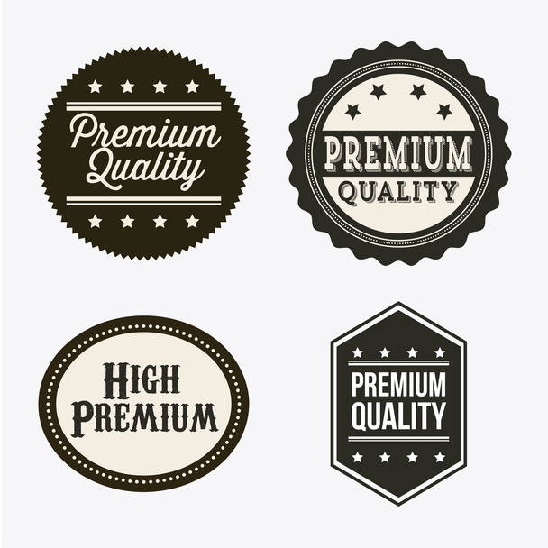 premium quality - Vector, imagen