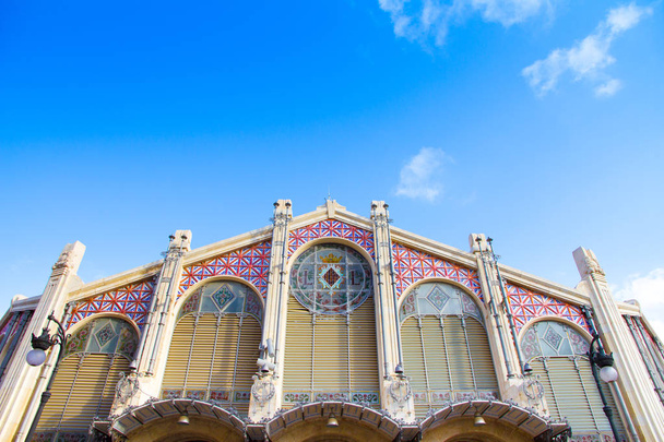 Βαλένθια, Ισπανία. Το Μερκάντο Central είναι μια διάσημη παλιά αγορά - Φωτογραφία, εικόνα