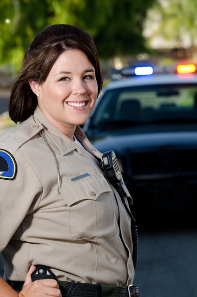 Female police officer - Foto, Imagem