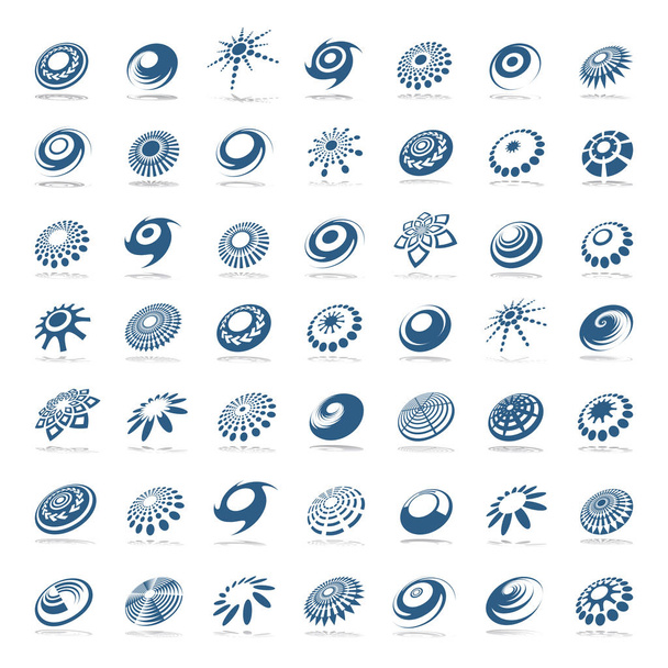 Design elements set. Abstract icons.  - Vector, Image