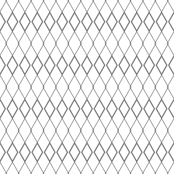 Seamless diamonds pattern. Geometric texture. - Vector, Image