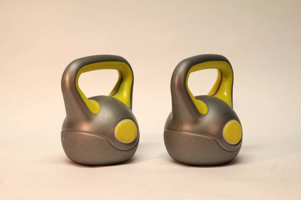 Kettlebell / Inscription on the weighing problem: 4 kg - Photo, Image