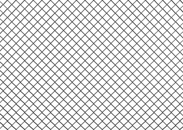 3D-rendering. zwarte metalen ketting Wired mesh met uitknippad geïsoleerd op witte achtergrond. - Foto, afbeelding