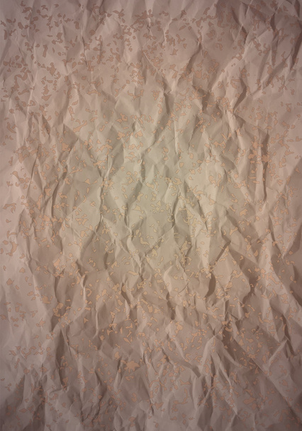 Грубая бумага со складками и пятнами
 - Вектор,изображение