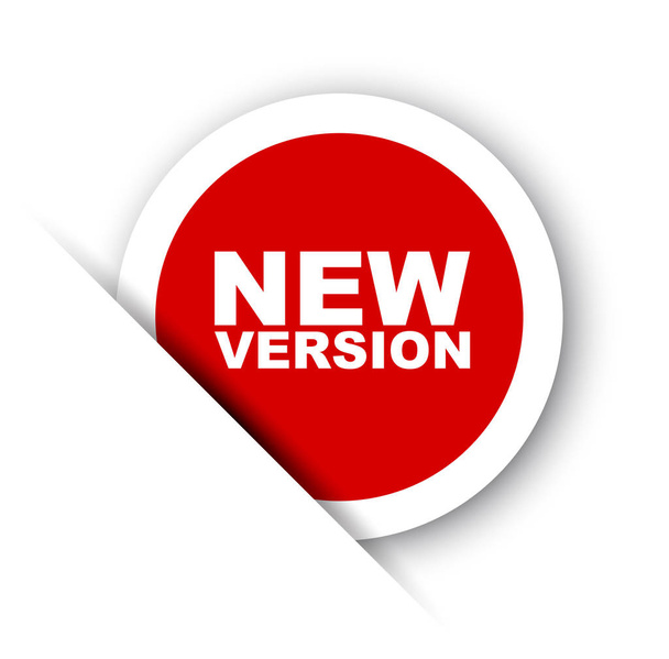 banner vector rojo nueva versión
 - Vector, imagen