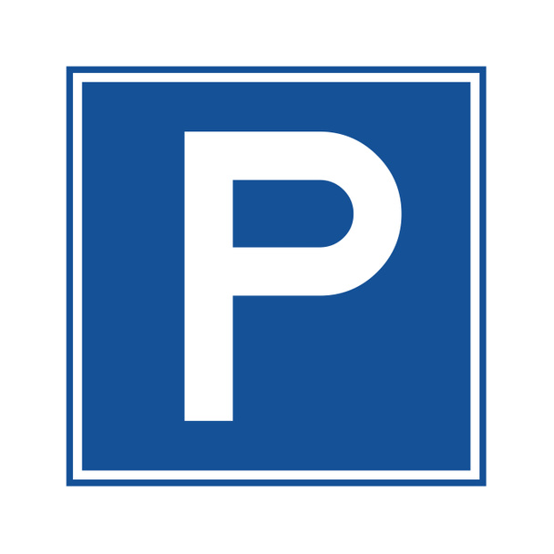 Parkovací oblasti znamení ilustrace  - Fotografie, Obrázek