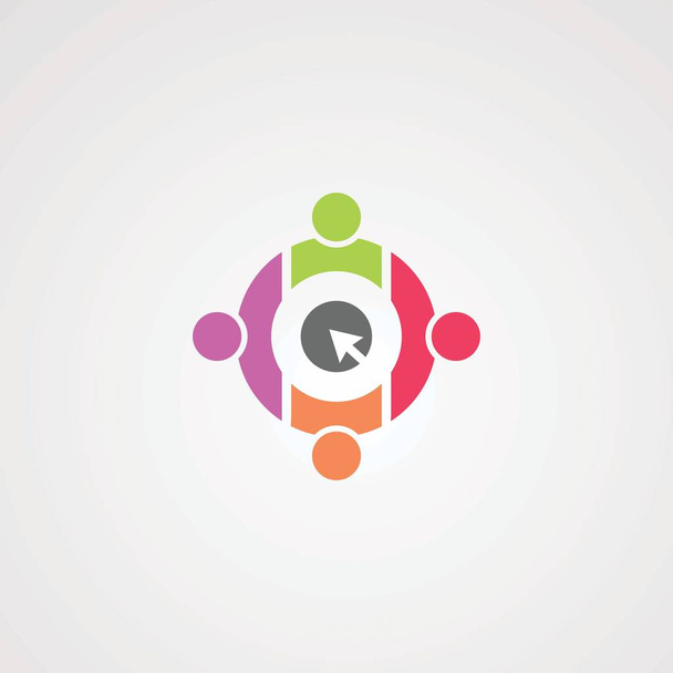vettore, icona, elemento e modello del logo di scatto sociale per l'azienda
 - Vettoriali, immagini