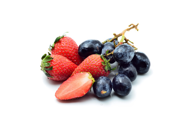 Strawberry and grape - Photo, Image