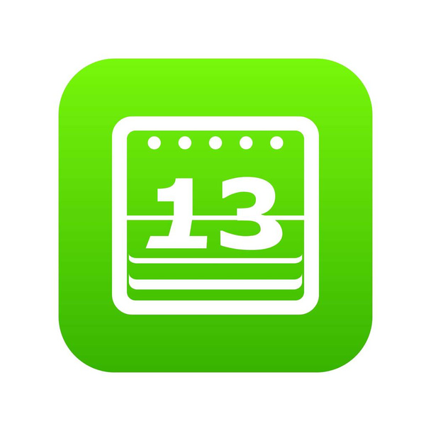 Date calendar icon, simple style - ベクター画像