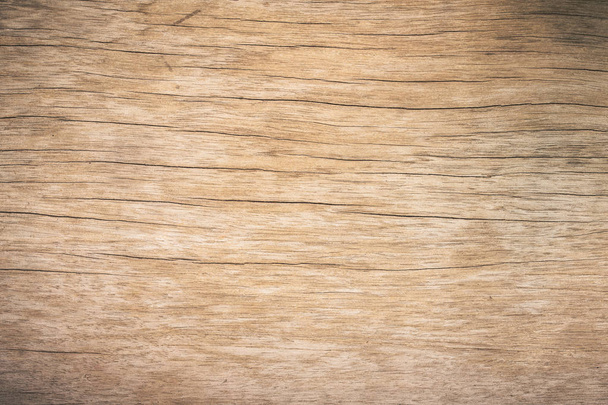 Vue de dessus bois brun avec fissure, Vieux grunge fond en bois texturé foncé
 - Photo, image