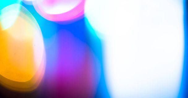 Colorful bokeh on blurred background - Valokuva, kuva