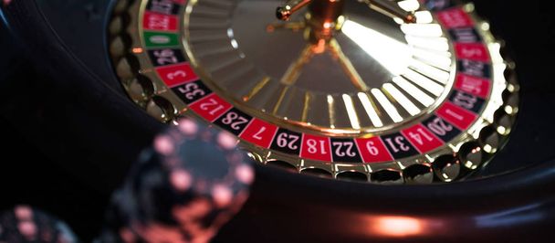  fond de casino, roulette roue en mouvement
 - Photo, image