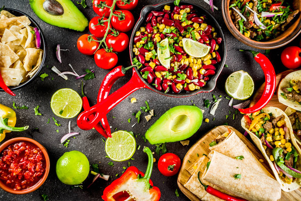 Mexican food concept. Cinco de Mayo food. - Photo, Image