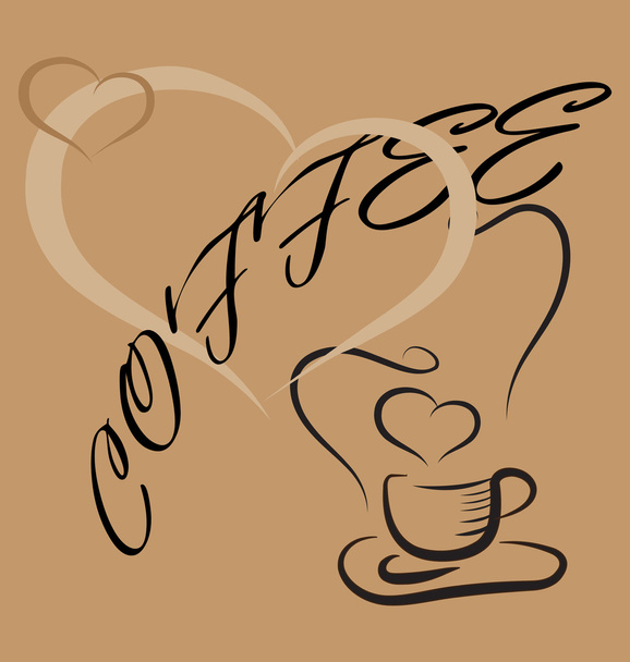 Cup of cuffee - Vektor, obrázek