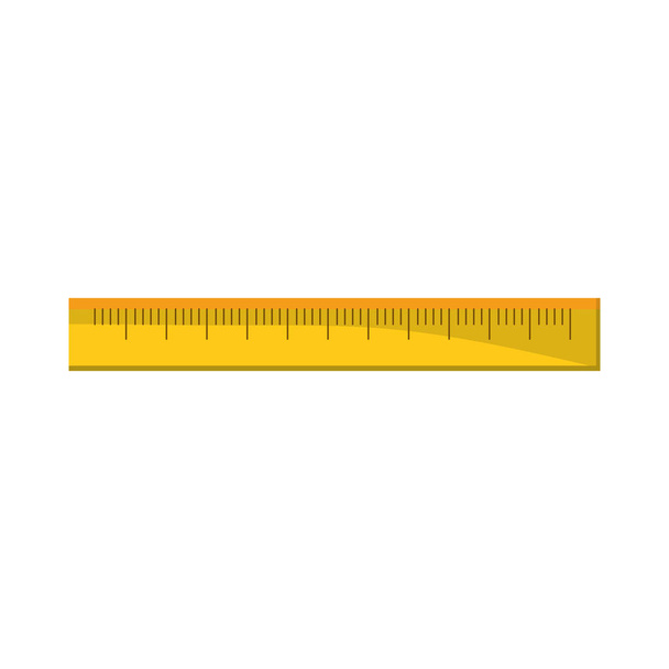 Isolated ruler design - Vector, Image