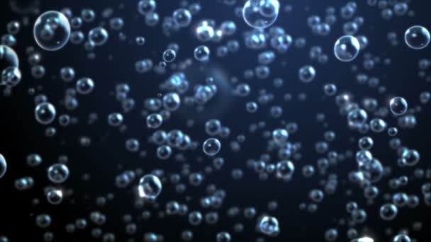 Rain Drop bubble 3d - Footage, Video