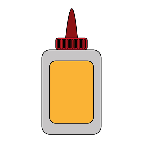 Изолированный дизайн бутылки клея
 - Вектор,изображение