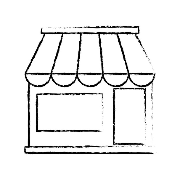 Grunge iş mağaza satış modern butik - Vektör, Görsel