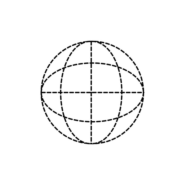 Global sphere design - Vector, Image
