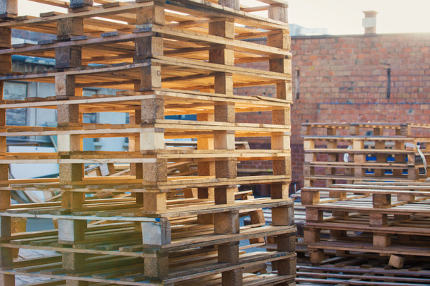 wooden pallets - Photo, Image