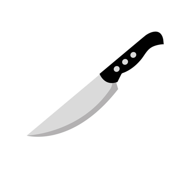 Изолированный дизайн ножа
 - Вектор,изображение