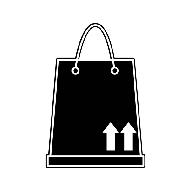 borsa shopping silhouette mercato degli oggetti da acquistare
 - Vettoriali, immagini