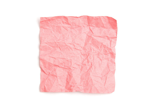Crumpled note paper - 写真・画像