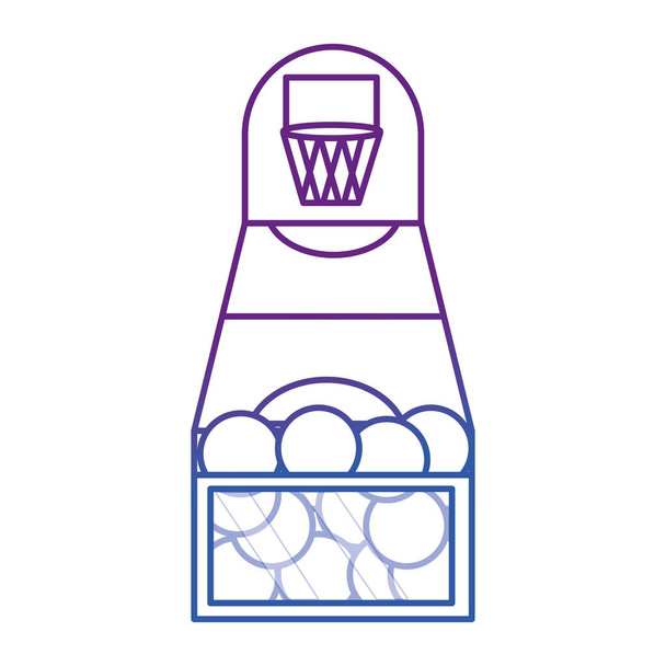 Design de brinquedo de basquete
 - Vetor, Imagem