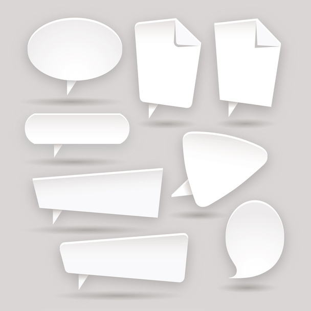Set di adesivi per colori Web - etichette - tag - bolle
 - Vettoriali, immagini