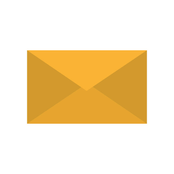 Isolated envelope design - Vector, Image