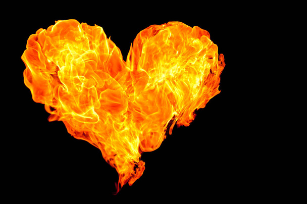 brand hart - Foto, afbeelding