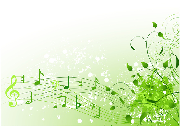 Spring song background - Vecteur, image