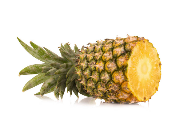 Pineapple isolated no white Background - Фото, зображення