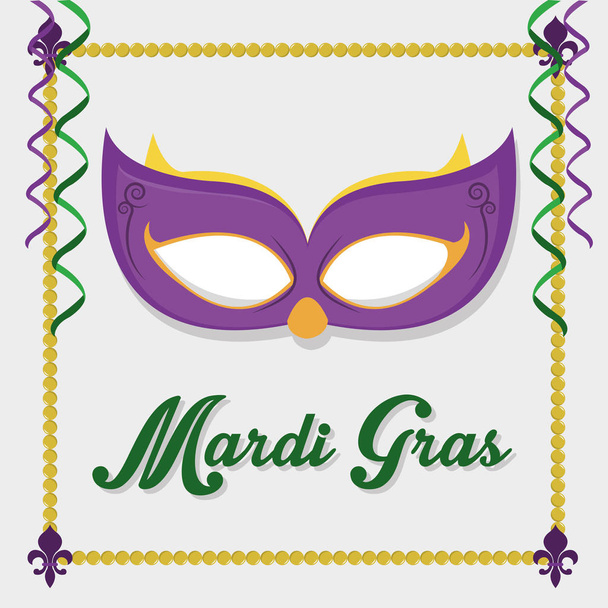 Mardi Gras design carnevale
 - Vettoriali, immagini