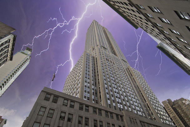 Storm over New York City - Photo, Image