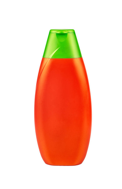 bottiglia di shampoo arancione
 - Foto, immagini