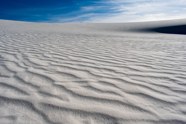 Білий піски Національний Пам'ятник, Національний парк, Нью-Мексико, піщані дюни природа пейзаж і відпочинок на відкритому повітрі і кемпінг  - Фото, зображення