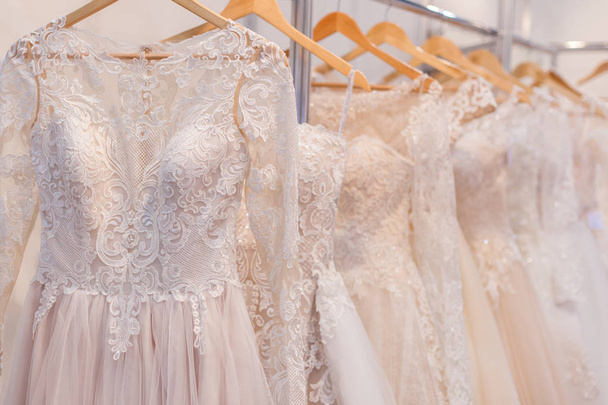 Beautiful lace wedding dresses. - Photo, Image