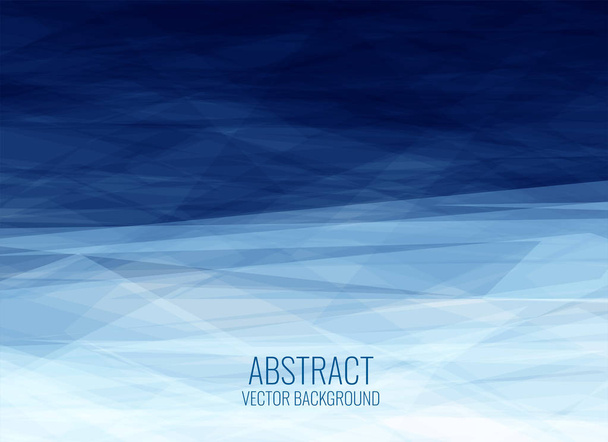absztrakt kék textúra geometriai fraktál háttér - Vektor, kép