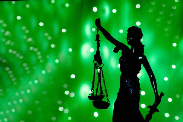 Kanunu temsilcisi adalet tanrıçası - Fotoğraf, Görsel